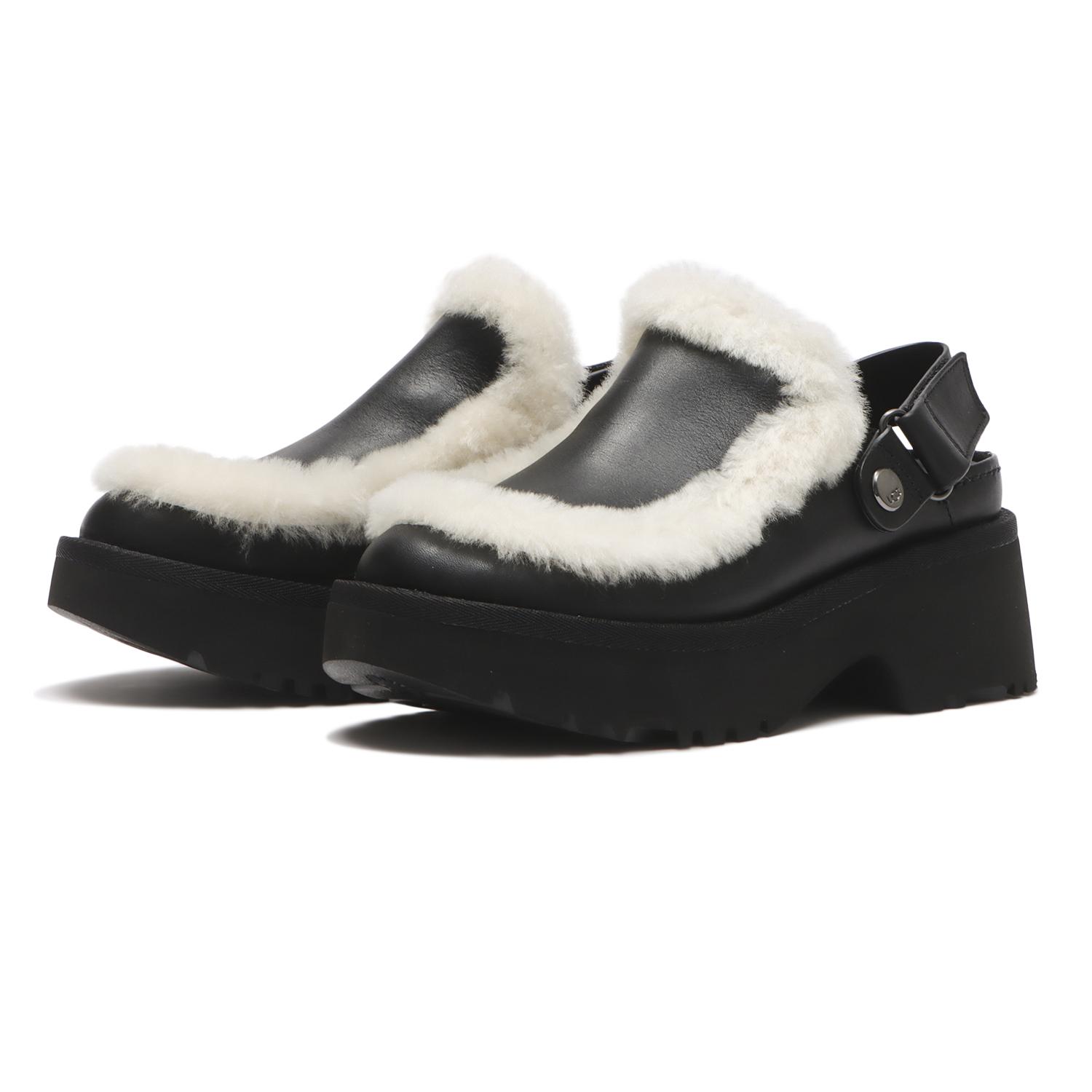  UGG W ESMEE LEATHER CLOG画像2