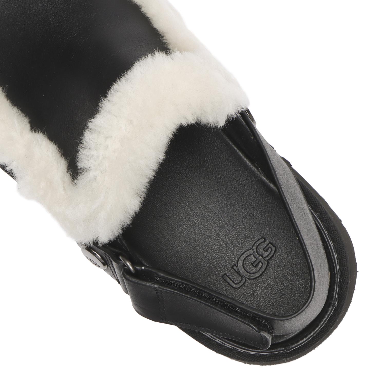 UGG W ESMEE LEATHER CLOG画像7