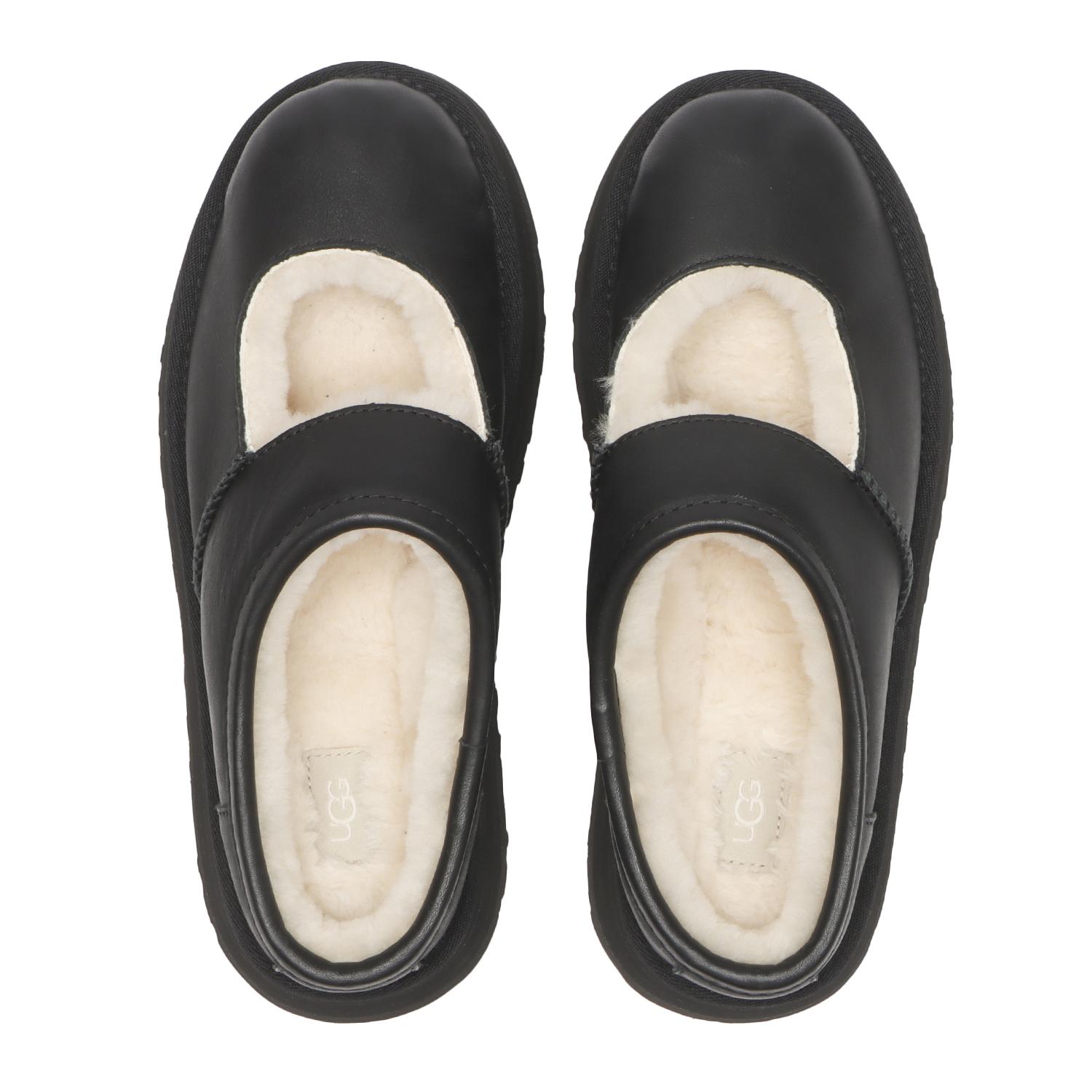  UGG W BEA MARY JANE LTHR画像3