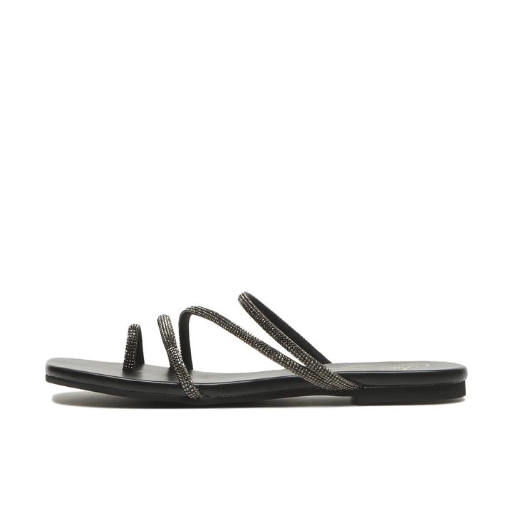 yz yJOLI ENCOREz W[AR[ RHINESTN SDL 1 CXg[T_ 1 JE80255 BLACK S(22.5-23cm)