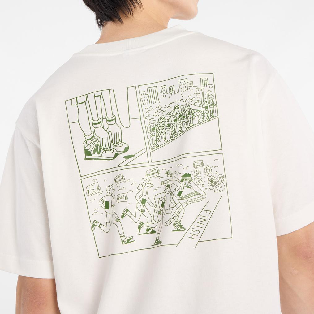  New Balance NEW BALANCE Runners Arent Normal T-Shirt画像6