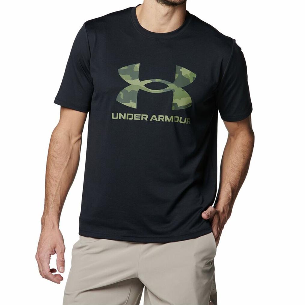 UNDER ARMOUR UNDER ARMOUR UA Tech Camo Big Logo S/S Tee画像1