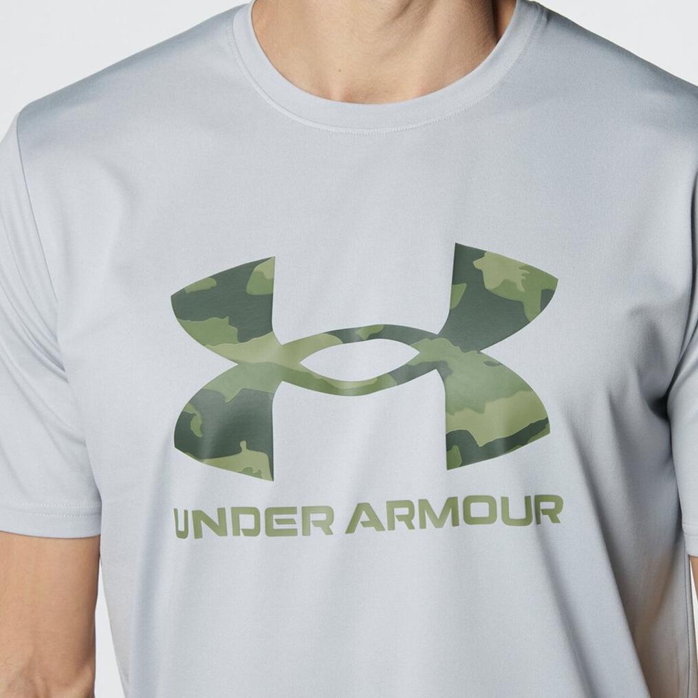  UNDER ARMOUR UNDER ARMOUR UA Tech Camo Big Logo S/S Tee画像4