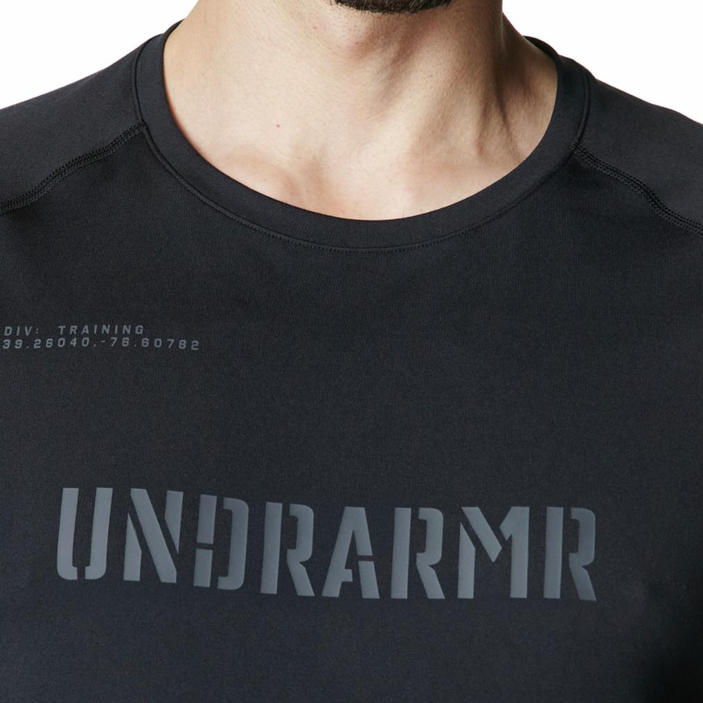  UNDER ARMOUR UNDER ARMOUR UA Heat Gear Fitted Graphic L/S Shirt画像2