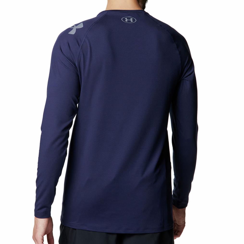  UNDER ARMOUR UNDER ARMOUR UA Heat Gear Fitted Graphic L/S Shirt画像3