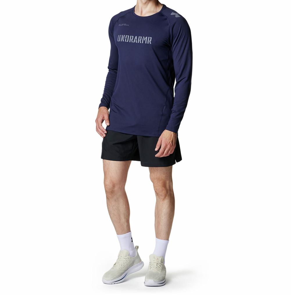  UNDER ARMOUR UNDER ARMOUR UA Heat Gear Fitted Graphic L/S Shirt画像6