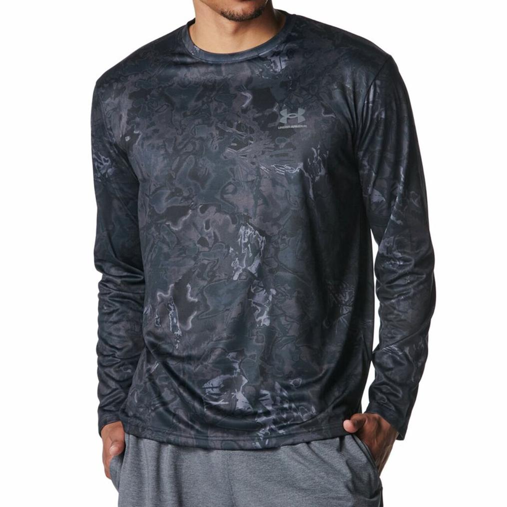  UNDER ARMOUR UNDER ARMOUR UA Tech Camo L/S Tee画像1