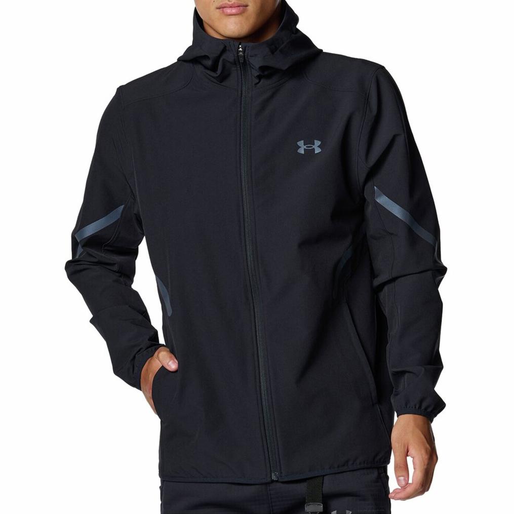  UNDER ARMOUR UNDER ARMOUR UA Brushed Woven Reflect Jacket画像1