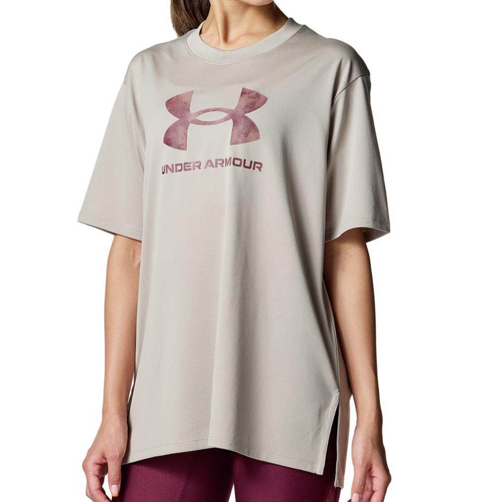  UNDER ARMOUR UNDER ARMOUR UA Tech Oversized Big Logo Tee画像1