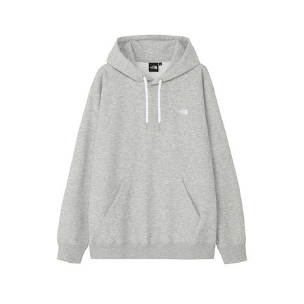 THE NORTH FACE スモールロゴヘザースウェットフーディ