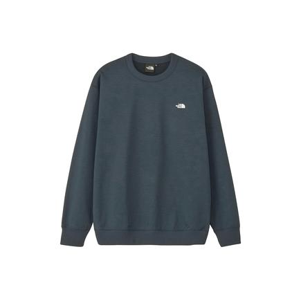 THE NORTH FACE スモールロゴヘザースウェットクルー