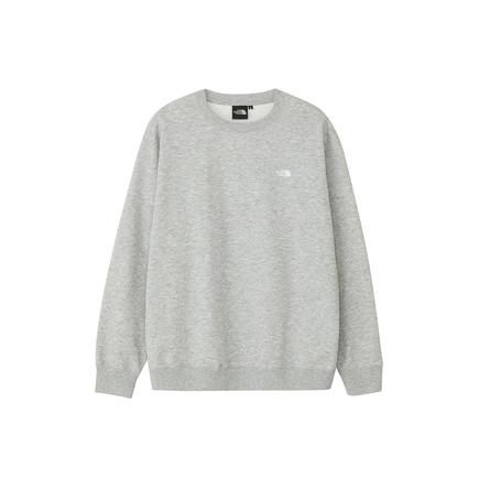 THE NORTH FACE スモールロゴヘザースウェットクルー