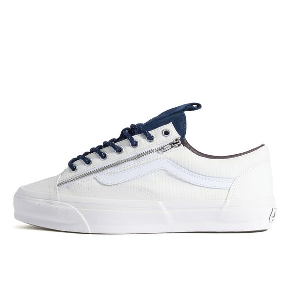 VANS プレミアム オールドスクール 36 ジップ ホワイト 25.5cm