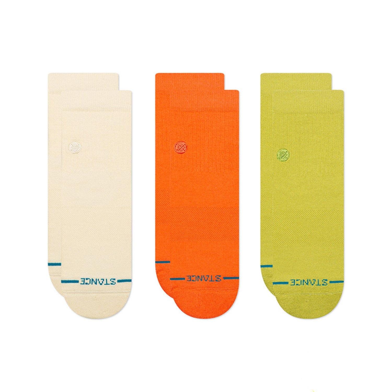  STANCE SOCKS ICON QUARTER 3 PACK画像1