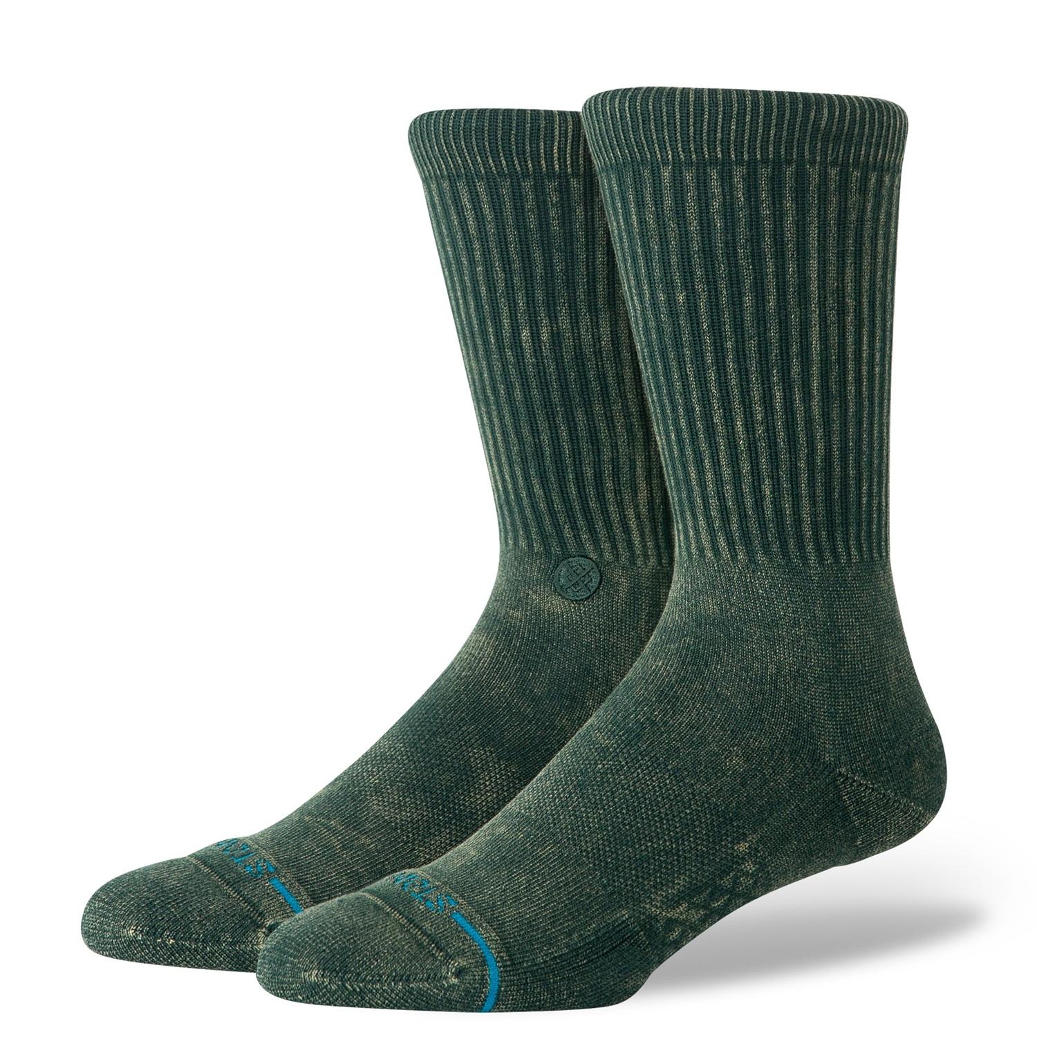  STANCE SOCKS ICON DYED CREW画像1