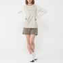 モデル：161cm / 着用サイズ：M THE NORTH FACE THE NORTH FACE L/S Hybrid GTD Melange Crew画像2