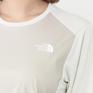 モデル：161cm / 着用サイズ：M THE NORTH FACE THE NORTH FACE L/S Hybrid GTD Melange Crew画像4