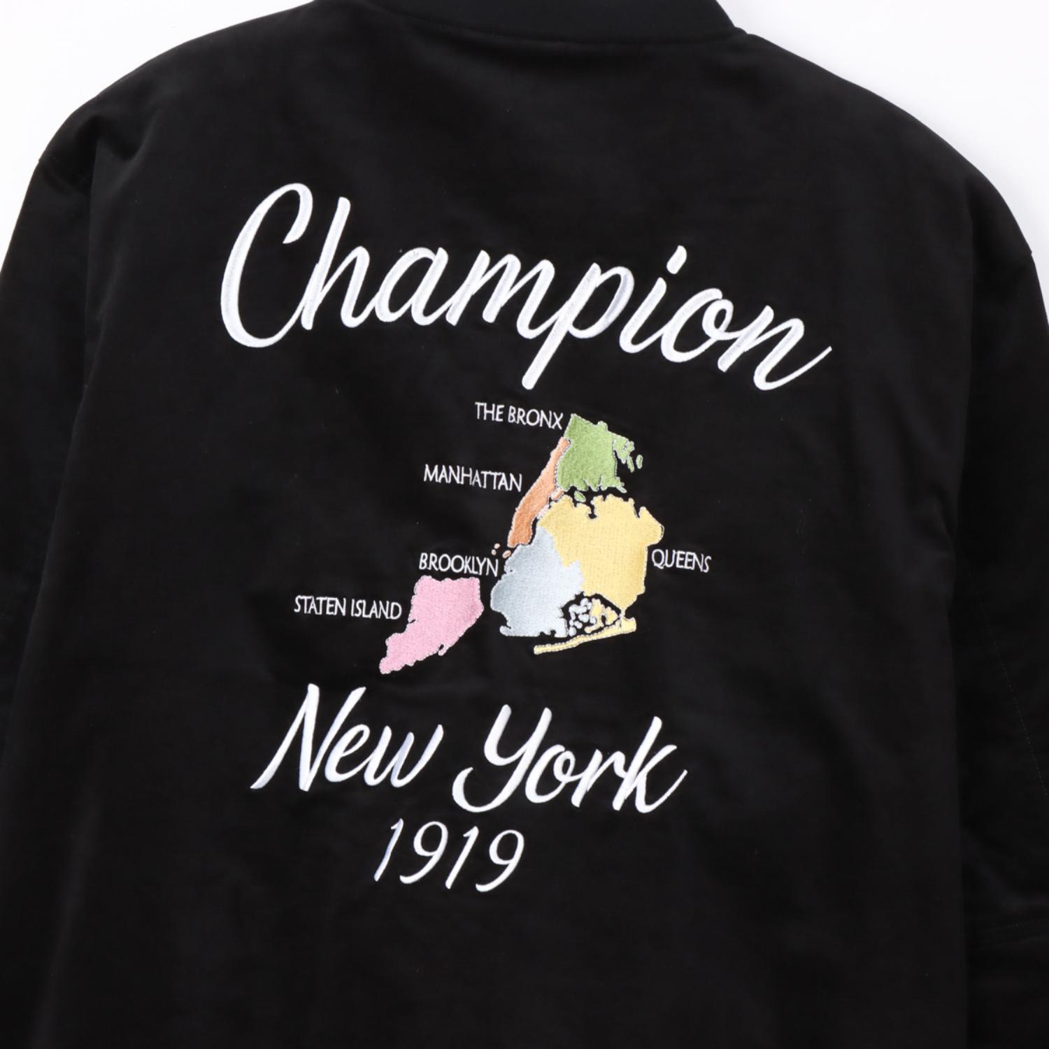 Champion】 チャンピオン M ZIP JACKET アウター C3-C608 BLACK | ABC