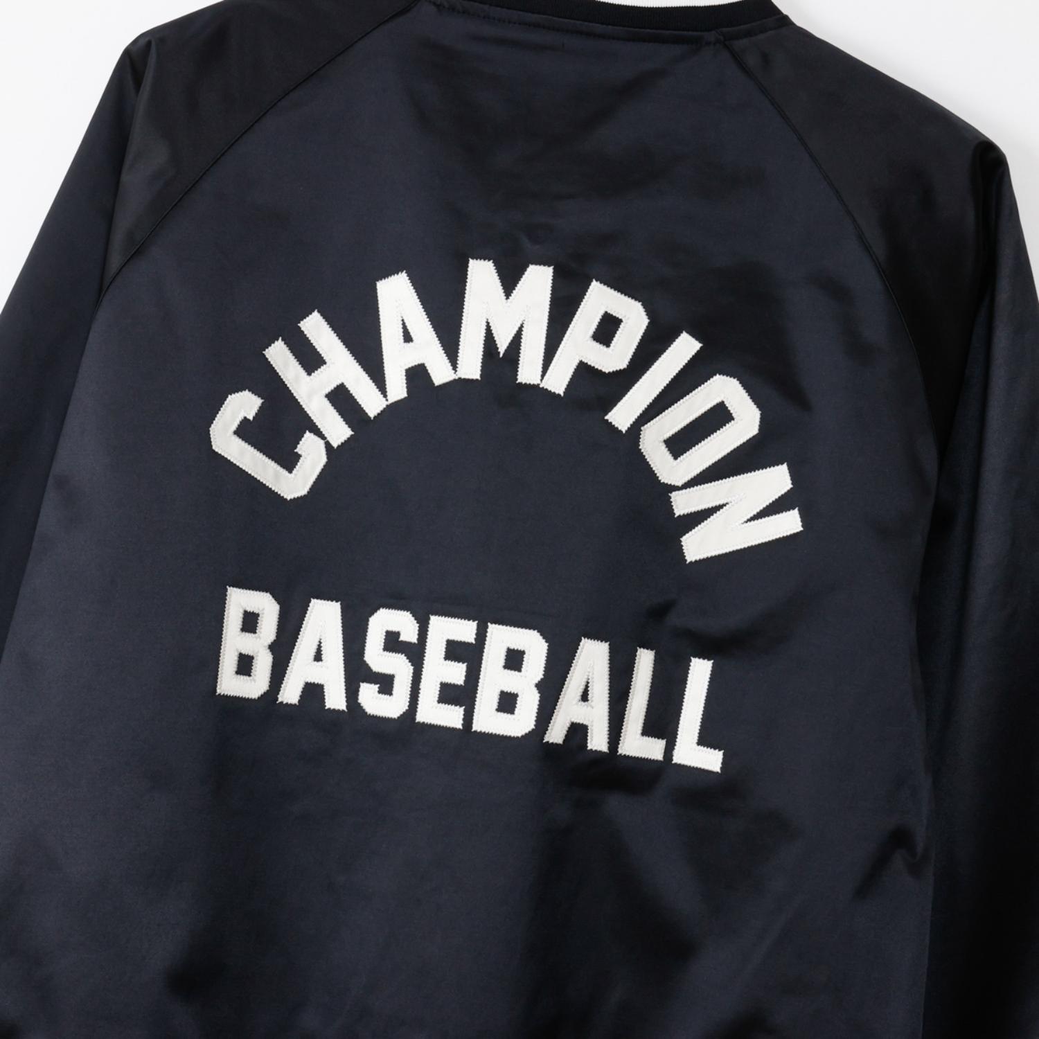 Champion】 チャンピオン M BASEBALL JACKET アウター C3-C610 BLACK