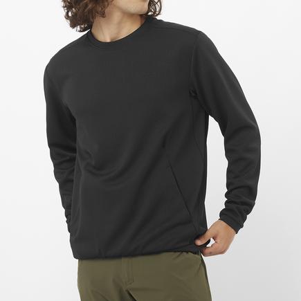 SALOMON モトメッシュクルーネック