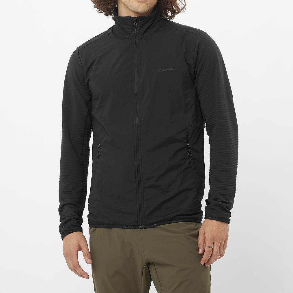  SALOMON SALOMON Essential Lightwarm Hybrid Jacket M画像1