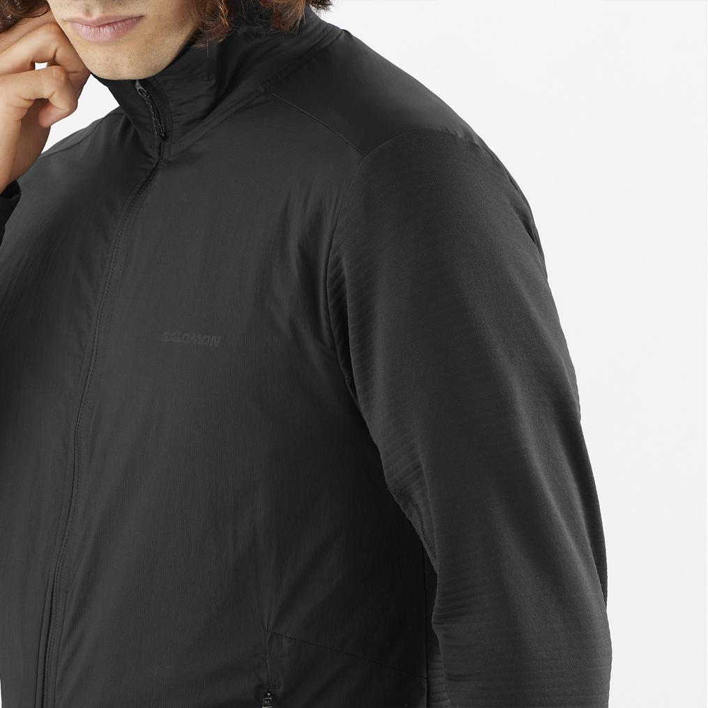  SALOMON SALOMON Essential Lightwarm Hybrid Jacket M画像6