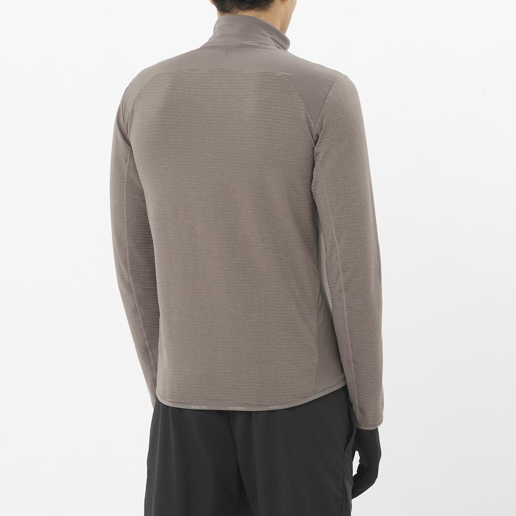  SALOMON SALOMON Essential Lightwarm Hybrid Jacket M画像3