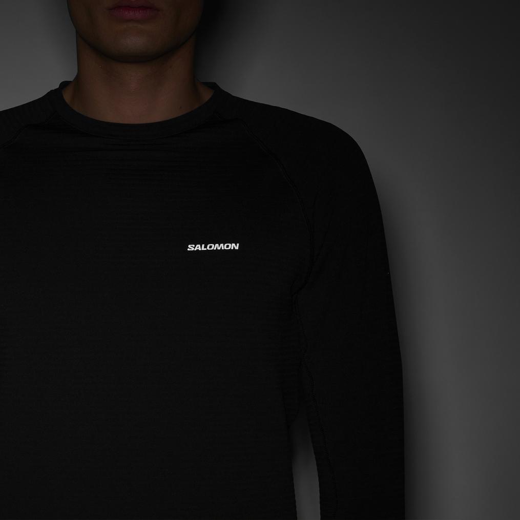  SALOMON SALOMON Essential Lightwarm Crewneck M画像4