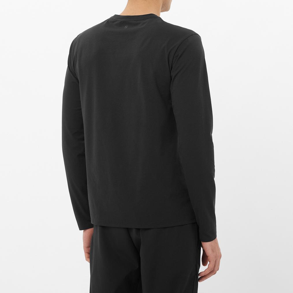  SALOMON SALOMON Trackline L/S Tee M画像3