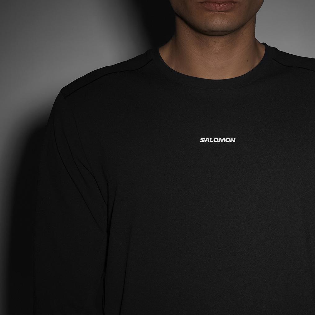  SALOMON SALOMON Trackline L/S Tee M画像4