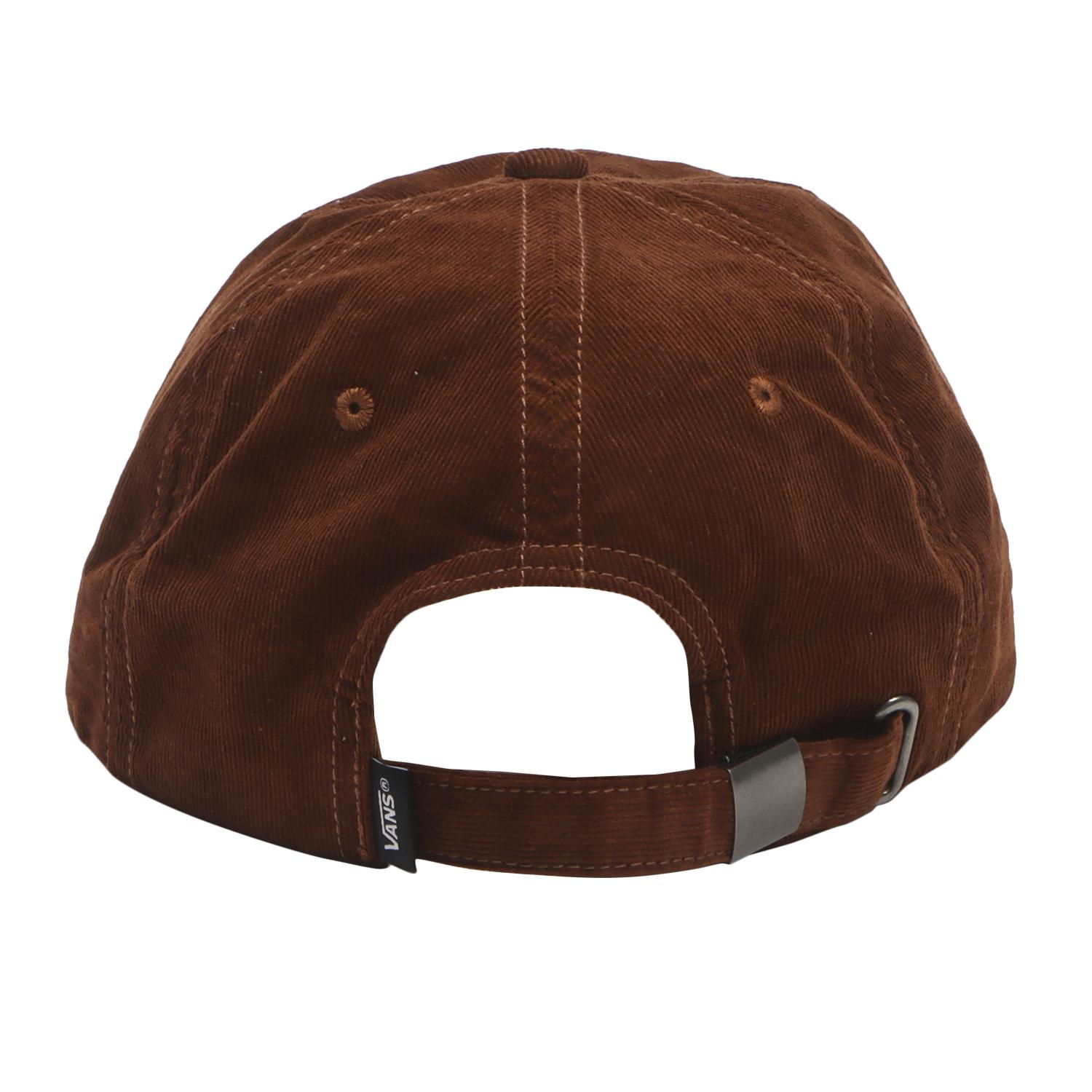 VANS】 ヴァンズ Oval Logo Cord Cap キャップ 125K7160500 BROWN