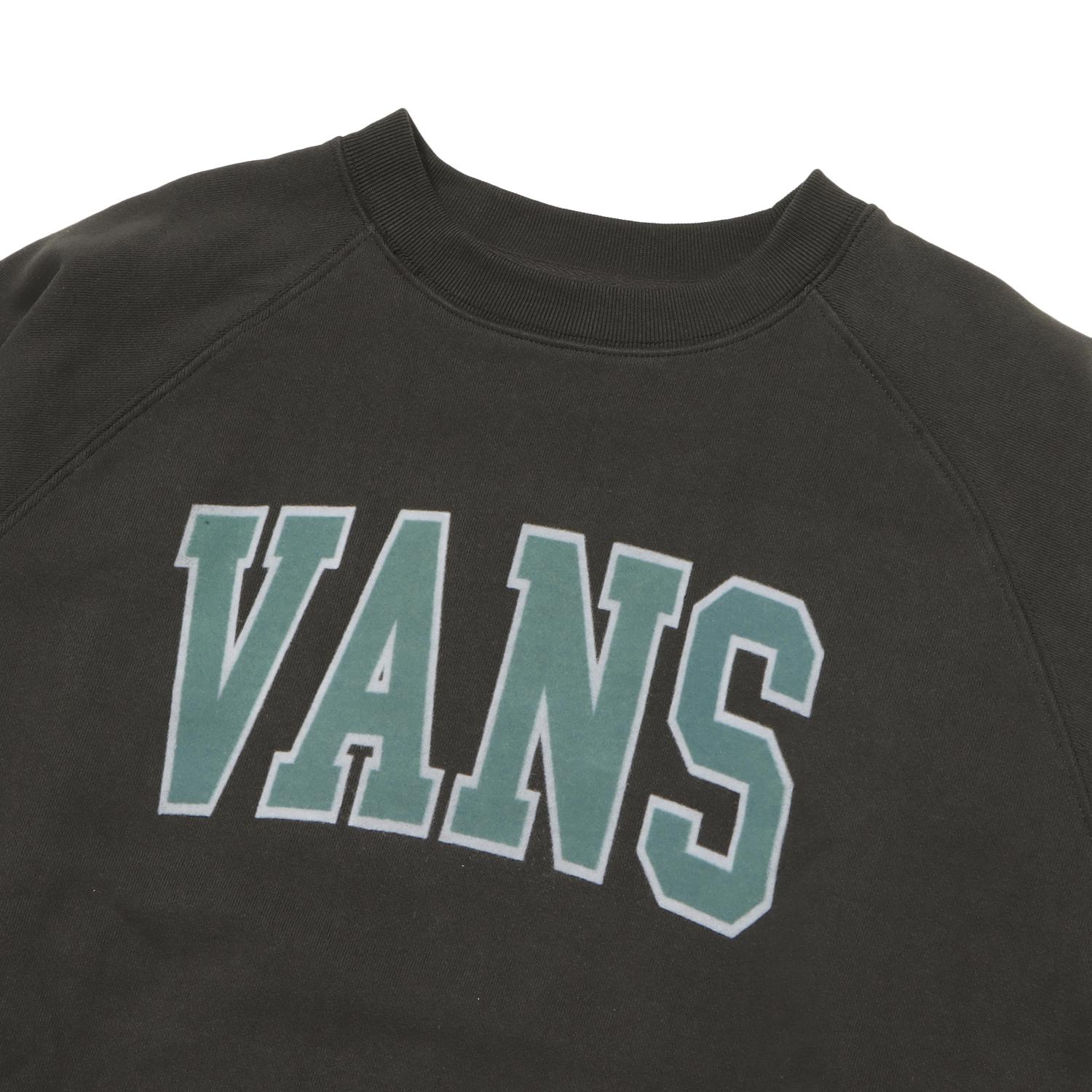 VANS】 ヴァンズ M LOGO Crew Neck Sweat スウェットクルー
