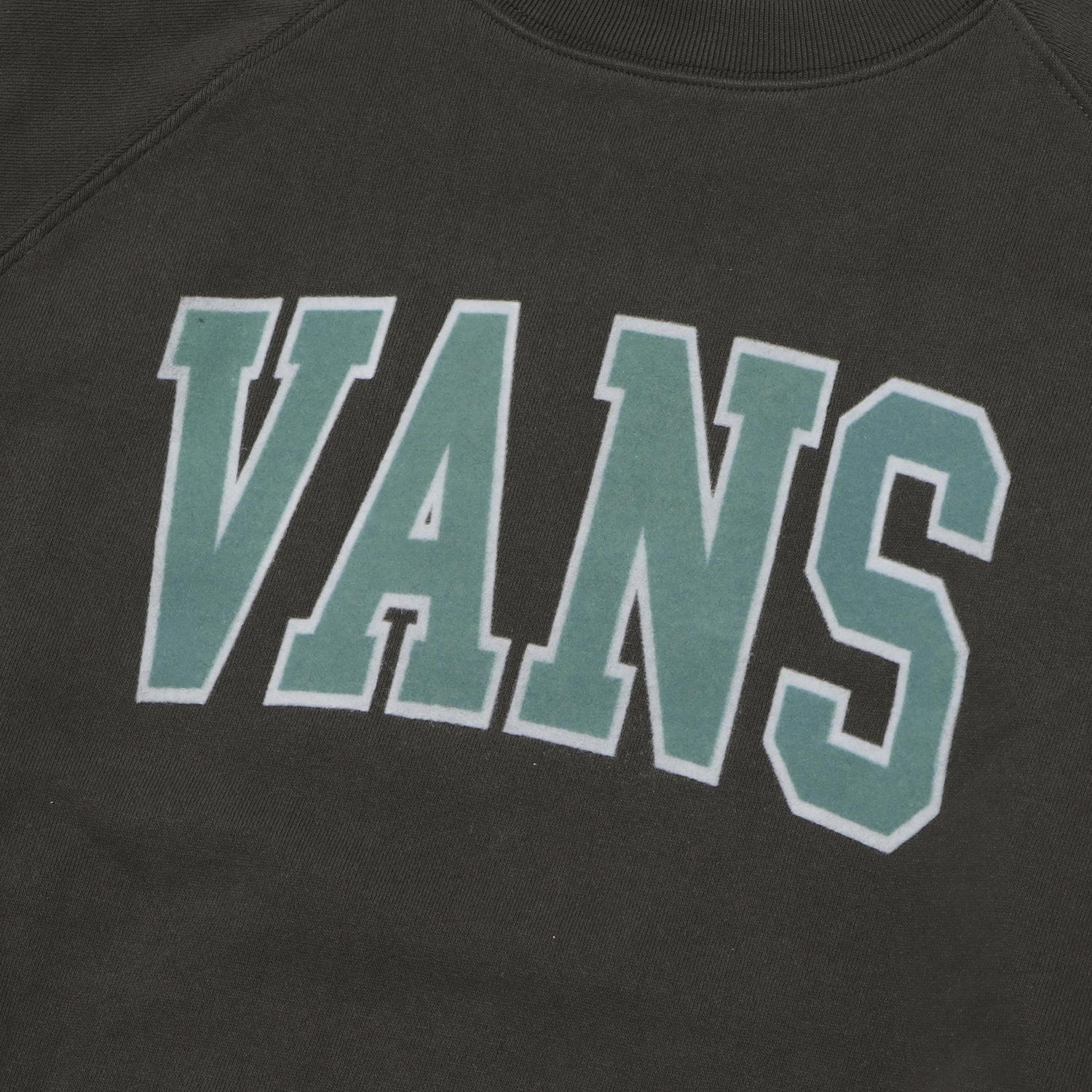 VANS】 ヴァンズ M LOGO Crew Neck Sweat スウェットクルー