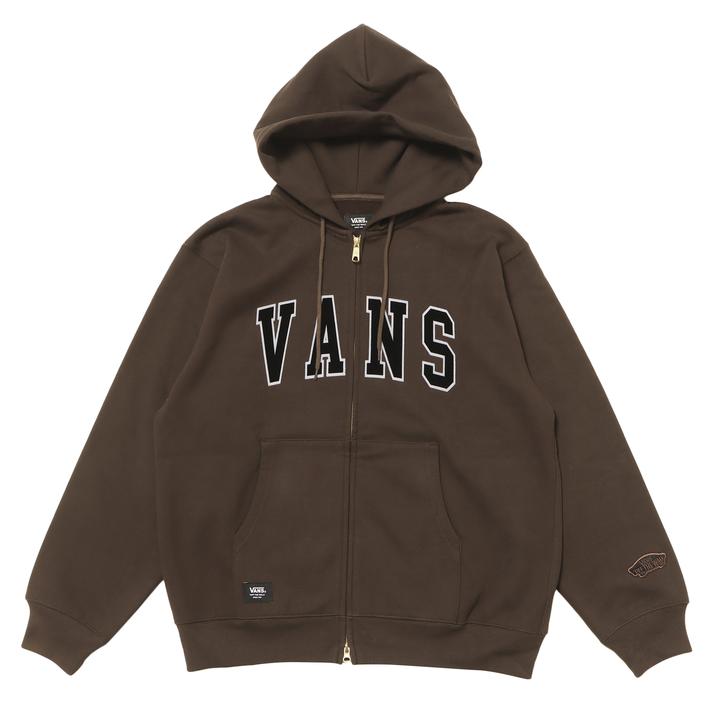 VANS �X�E�F�b�g�W�b�v�t�[�f�B BROWN