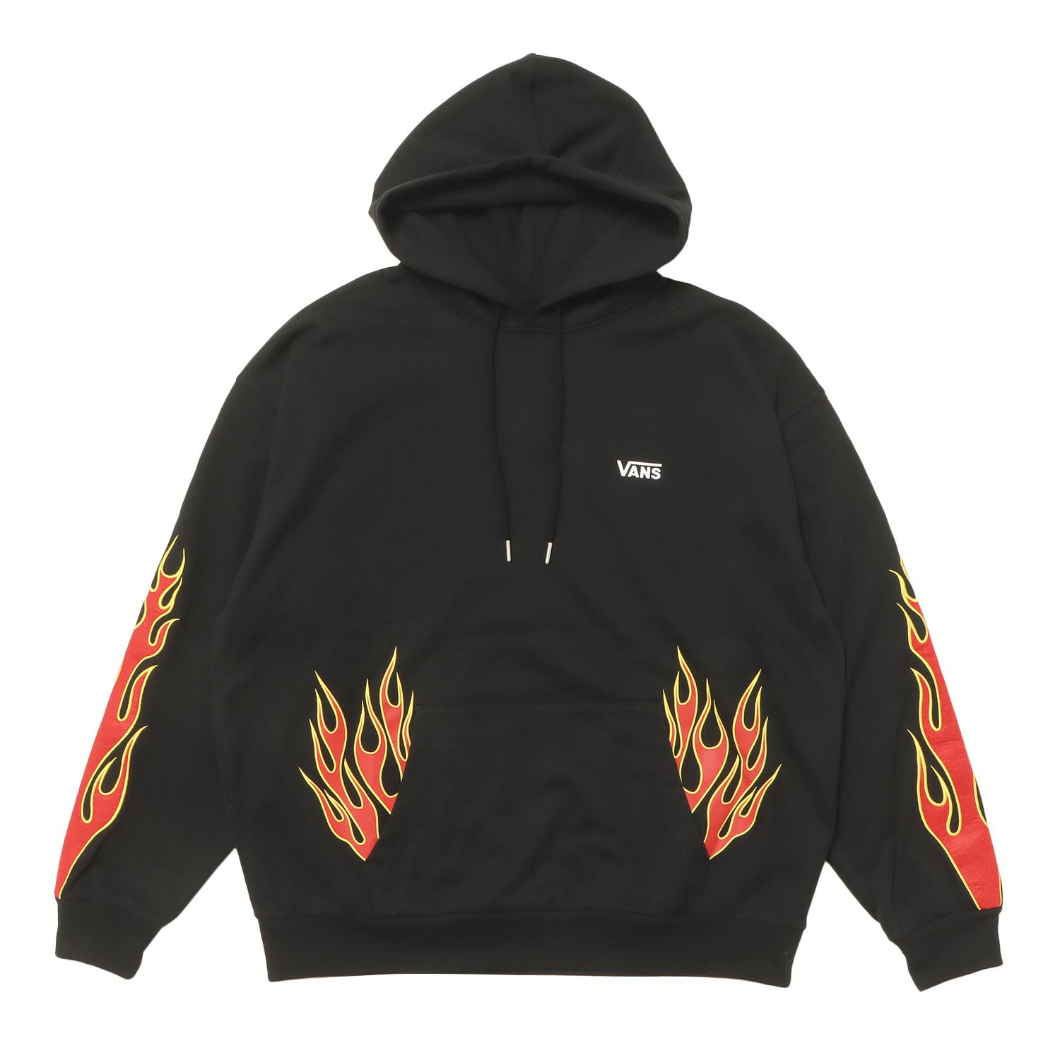 Vans M Flames Blow Out Hoodie 125K1034400 Black — photo 1 of 6