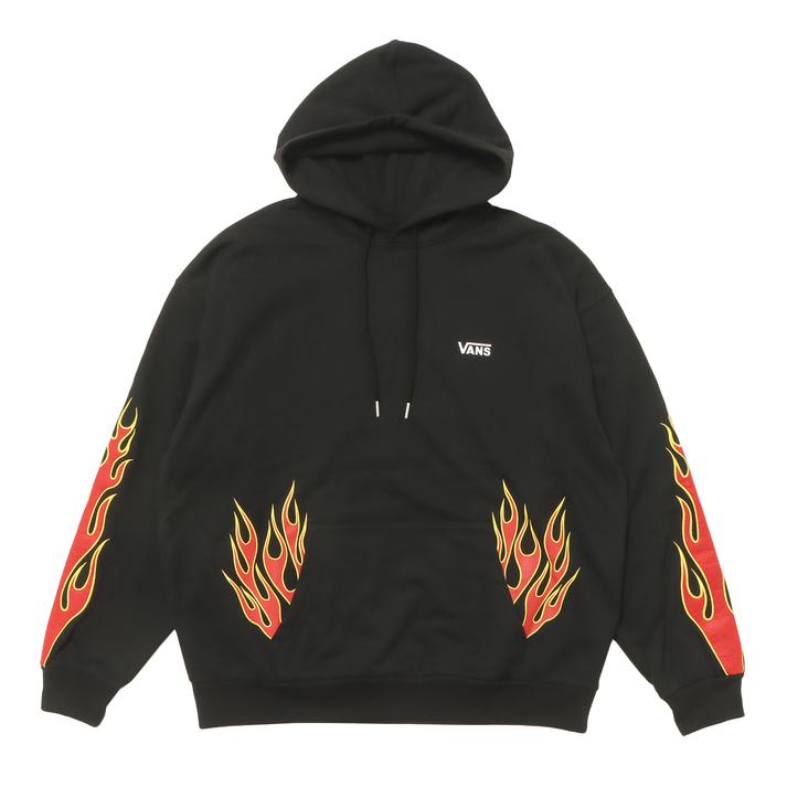 VANS �X�E�F�b�g�v���I�[�o�[ BLACK