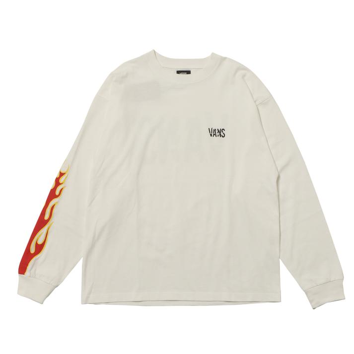 VANS �����O�X���[�u WHITE