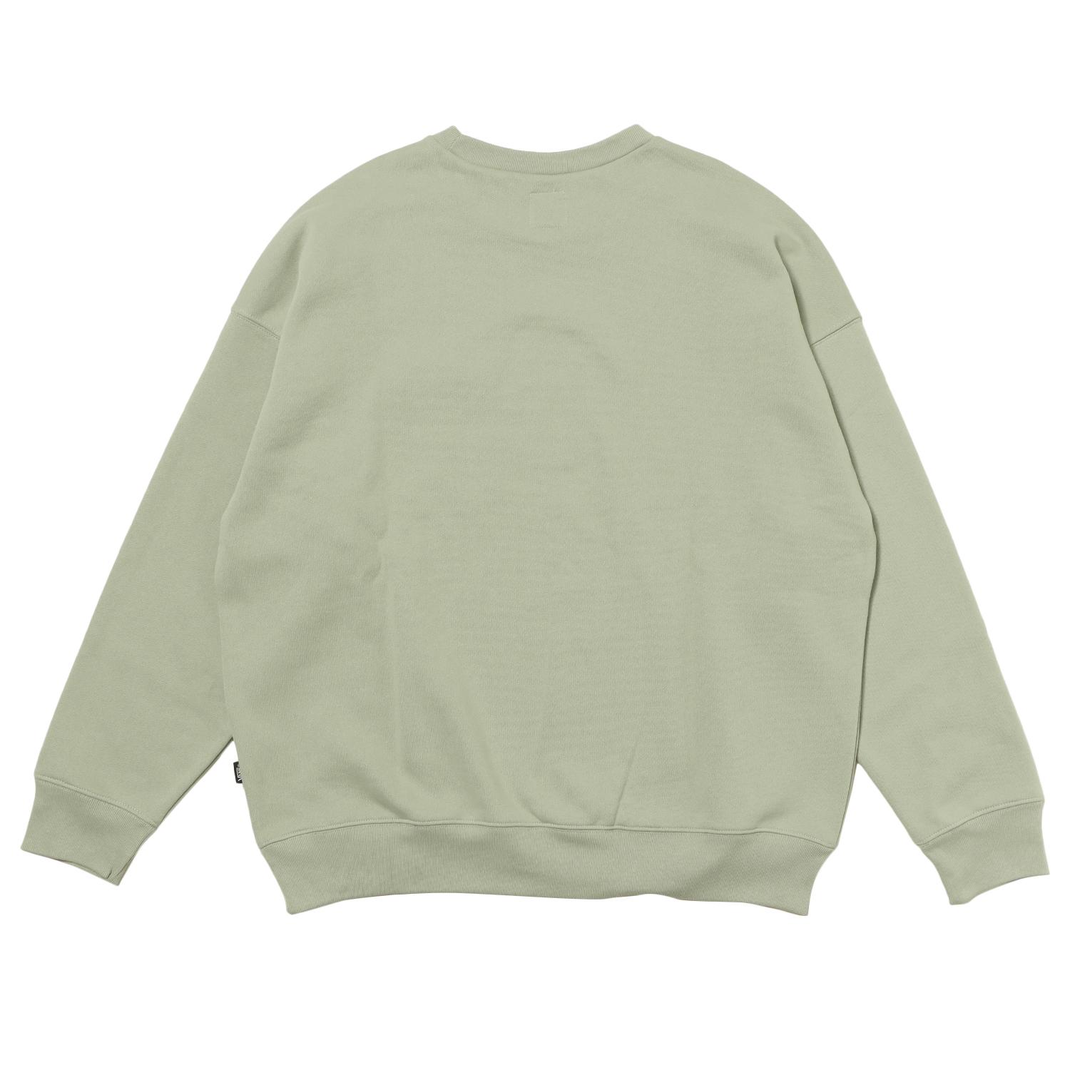 VANS】 ヴァンズ W patch logo sweat スウェットクルー 125K3043400