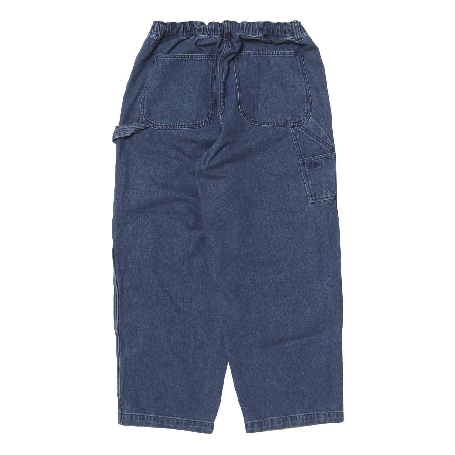 VANS】 ヴァンズ M Denim Double Knees Pants パンツ 125K1143900 BLUE