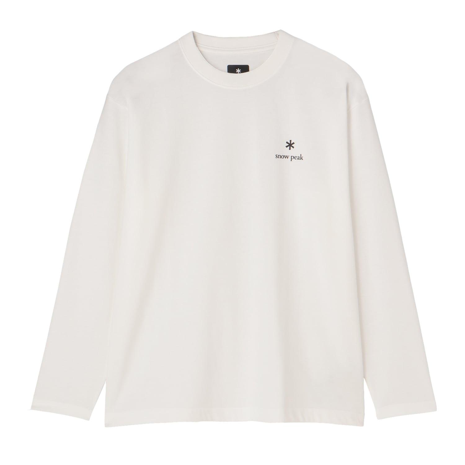 SNOW PEAK SNOW PEAK New Standard Logo L/S Tee｜OSHMAN'S ONLINE