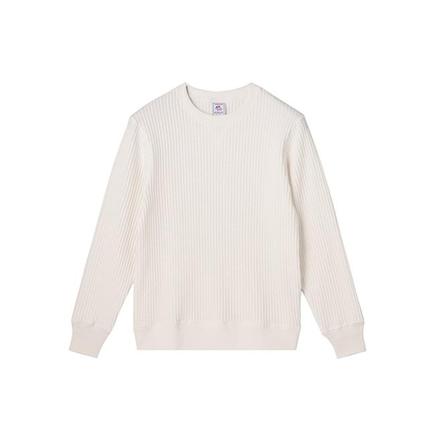 JEMORGAN ビッグワッフルロングスリーブクルー