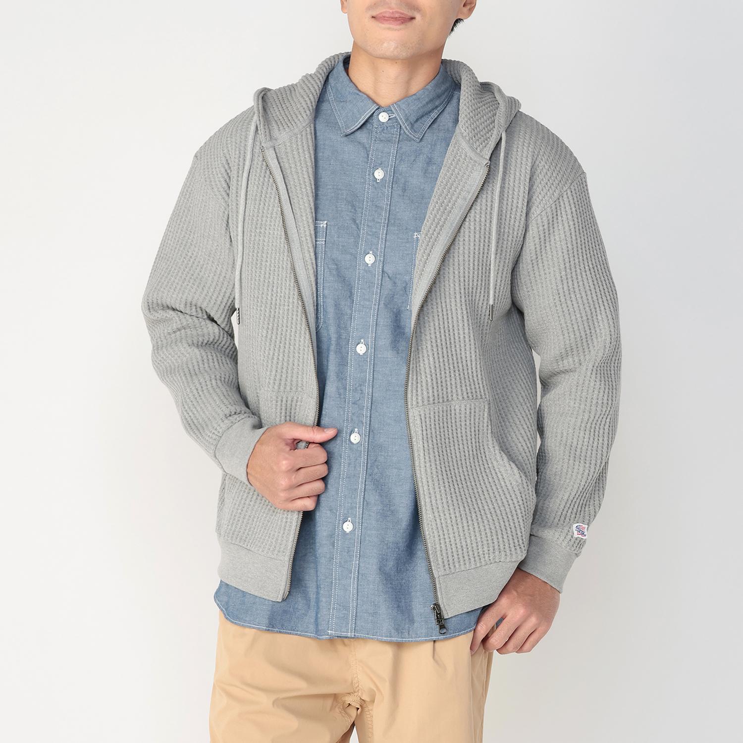 JEMORGAN JE MORGAN Big Waffle Fullzip Parka｜OSHMAN'S ONLINE 公式通販