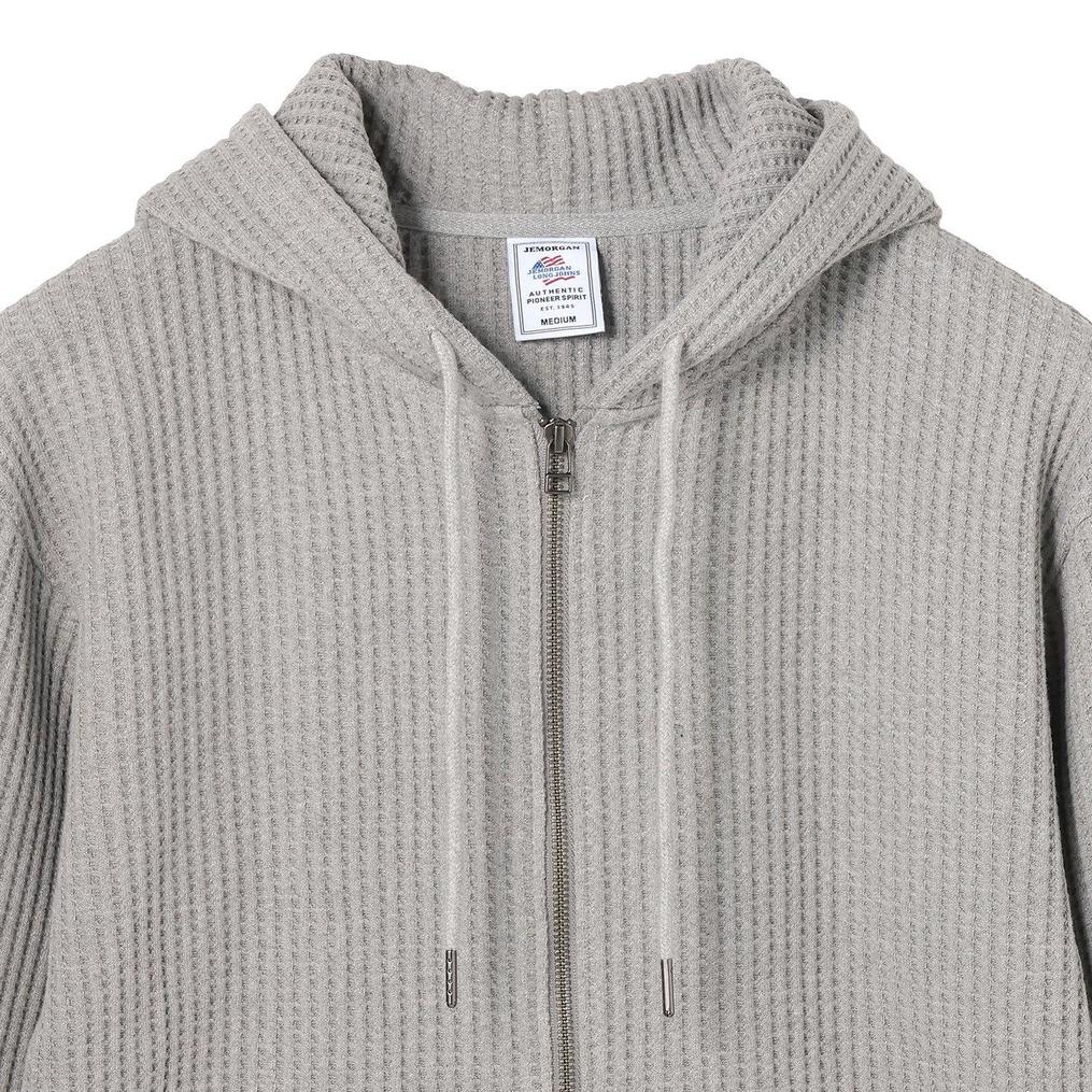  JEMORGAN JE MORGAN Big Waffle Fullzip Parka画像7