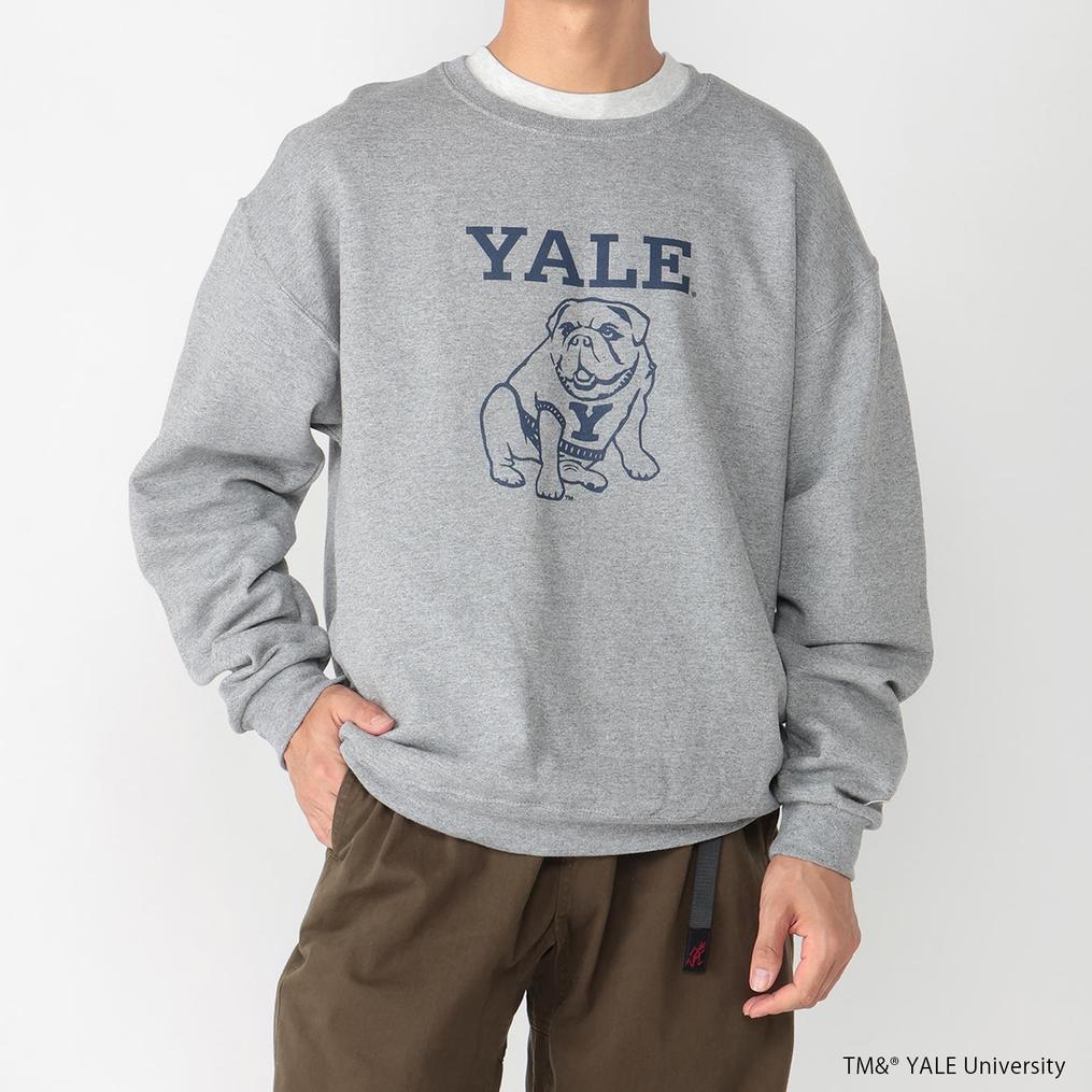モデル：175cm / 着用サイズ：L JEMORGAN JE MORGAN College Sweat (YALE) OSHMAN'S SMU画像1