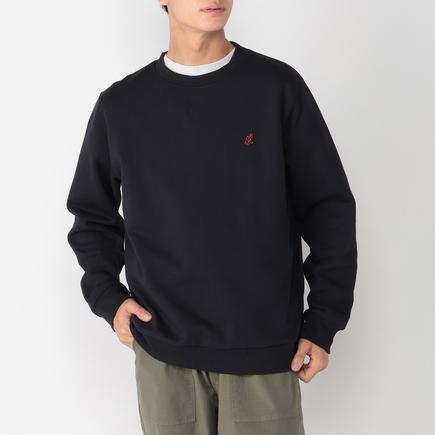 Gramicci ワンポイントクルースウェットシャツ
