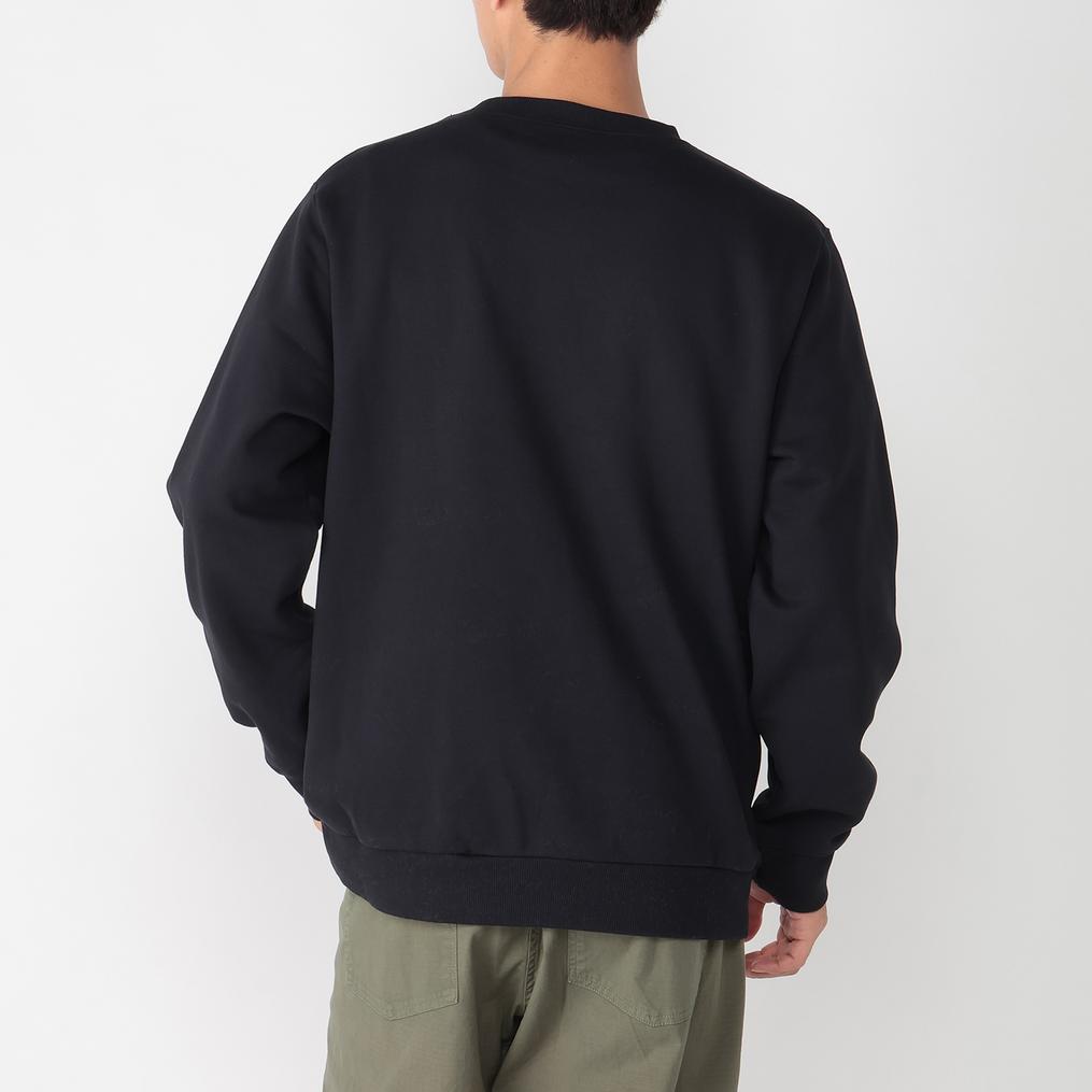 モデル：175cm / 着用サイズ：M Gramicci GRAMICCI One Point Crew Sweat Shirt画像3