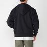 モデル：175cm / 着用サイズ：L Gramicci GRAMICCI One Point Zip Hooded Sweat Shirt画像3