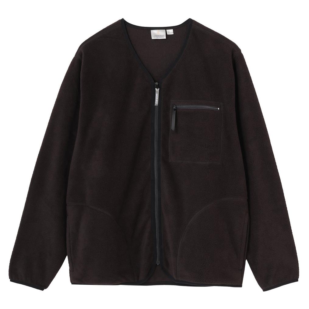  Gramicci GRAMICCI M's Fleece Cardigan OSHMAN'S SMU画像1