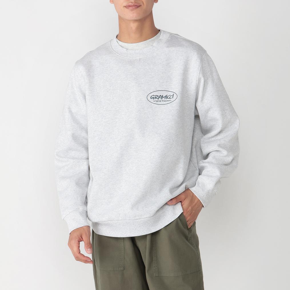 モデル：175cm / 着用サイズ：M Gramicci GRAMICCI Original Freedom Sweat Shirt画像1