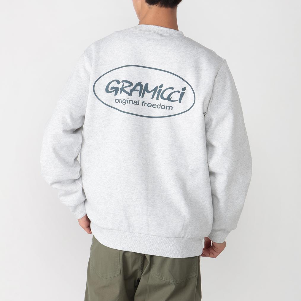 モデル：175cm / 着用サイズ：M Gramicci GRAMICCI Original Freedom Sweat Shirt画像3